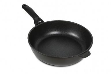 Panvica Risoli Ergo Prof hlboká 24 cm v:9 cm Indukcia, ELDIAMANT Profile, mat:hliníková zliatina hrúbka 9 mm