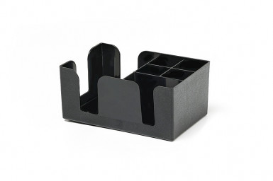 Zásobník ovocie, koreniny 49,2x15,6 cm, výška:9 cm, 5 priehradok, ABS, PC, PP