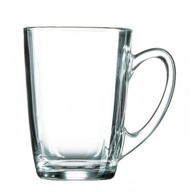 Hrnček NEW MORNING BLANC 11 cm/32 cl tvrdené sklo