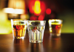 Pohár GRANITY 4,5 cl shot tvrdené sklo
