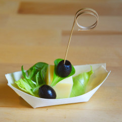 Fingerfood napichovadlo (bambusové FSC 100%) Očko 11cm [100 ks]