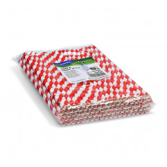Slamka papierová Špirála červená `JUMBO` Ø8mm x 25cm [100 ks]