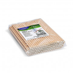 Slamka papierová kraft Ø6mm x 20cm [100 ks]