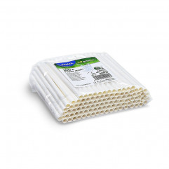 Slamka papierová biela `JUMBO` Ø8mm x 15cm [100 ks]