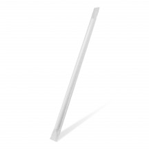 Slamka papierová JUMBO biela 25cm, Ø 8mm hygienicky balená [100 ks]