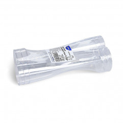 Pohárik kryštál na sekt (PS) dvojdielny Ø65mm 0,1L [6 ks]