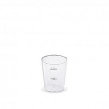 Pohárik kryštál (PS) Ø43mm 2cl/4cl [50 ks]