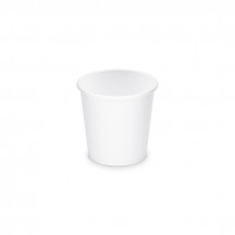 Papierový pohár biely Ø62mm 110ml `XS: 0,08L/4oz` [50 ks]