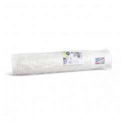 Papierový pohár (FSC Mix) biely Ø80mm 280ml `M: 0,2L/8oz` [50 ks]