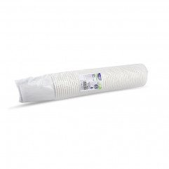 Papierový pohár biely Ø90mm 420ml `L: 0,3L/12oz` [50 ks]