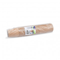 Papierový pohár kraft Ø73mm 200ml `S: 0,18L/7oz` [50 ks]