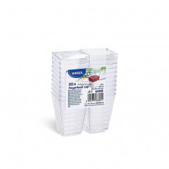 Fingerfood pohárik (PS) hranatý číry 58 x 58 x 76 mm 160ml [20 ks]