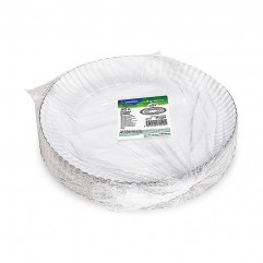 Papierový tanier (PAP-Recy) hlboký biely Ø29cm [50 ks]