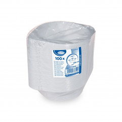 Šálka na polievku ECONOMY biela (PP) 500 ml [100 ks]