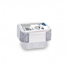 Miska (ALU) hranatá 130 x 103 x 43 mm 250ml + viečko [20 sád]