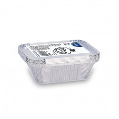 Miska (ALU) hranatá 149 x 123 x 47 mm 470ml + viečko [5 sád]