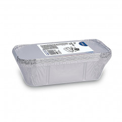 Miska (ALU) hranatá 200 x 112 x 54 mm 720ml + viečko [5 sád]