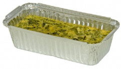 Miska (ALU) hranatá 218 x 112 x 60 mm 900ml + viečko [5 sád]