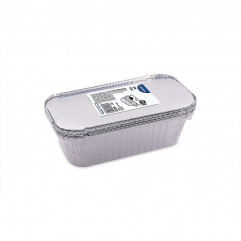 Miska (ALU) hranatá 252 x 132 x 70 mm 1500ml + viečko [5 sád]