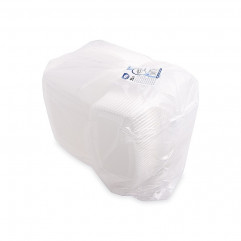 Miska (PP) s viečkom oválna priehľadná 2000ml [25 ks]