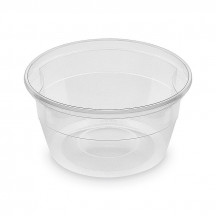 Miska (PP) priehľadná Ø127mm 500ml [50 ks]