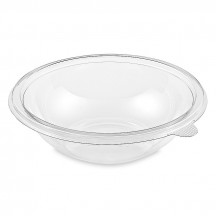 Šalátová miska (rPET) PREMIUM priehľadná Ø199mm 750ml [50 ks]