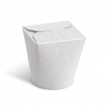Food box Asia (PAP/PE) biely 750ml/26oz [50 ks]