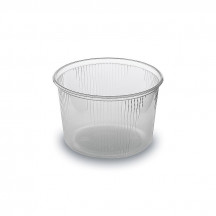 Miska (PP) okrúhla priehľadná Ø101mm 300ml [100 ks]
