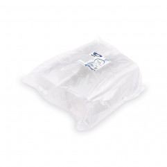 Miska (rPET) s viečkom hranatá priehľadná 125ml [50 ks]
