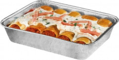 Menu misa (ALU) nedelená 227 x 177 x 30 mm 930ml [100 ks]