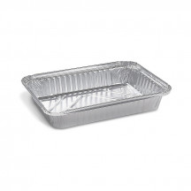 Miska (ALU) hranatá 220 x 155 x 40 mm 820ml [100 ks]