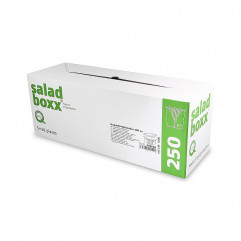 Miska (PP) okrúhla priehľadná 250ml + viečko [250 sád]