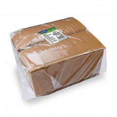 Burger box (PAP FSC Mix) nepremastiteľný kraft 135 x 135 x 100 mm [50 ks]