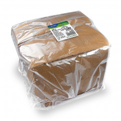 Burger box Plus (PAP FSC Mix) nepremastiteľný kraft 195 x 135 x 100 mm [50 ks]