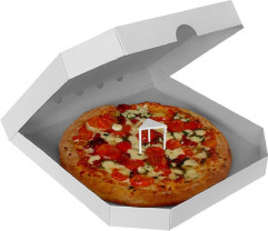 Dištančný stojanček (PP) Ø4 x 3 cm do pizza krabíc [100 ks]