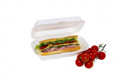 Menu box (XPS) biely 185 x 133 x 75 mm 580ml [125 ks]