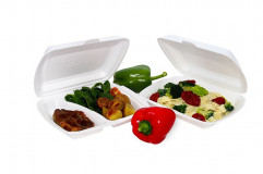 Menu box (XPS) 2dielny biely 241 x 207 x 69 mm 600ml [125 ks]