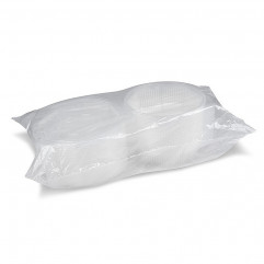 Menu misa (PP) Ripboxx Meal nedelená osemboká priehľadná 1200ml [25 ks]