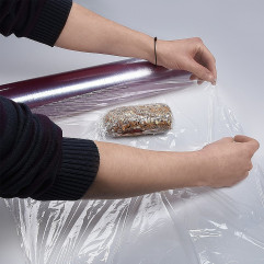 Potravinová fólia (PVC) 8µm 59cm x 300m jednotlivo balená [1 ks]