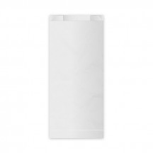 Papierové vrecko (FSC Mix) s bočným skladom biele 14+7 x 32 cm `2kg` [100 ks]