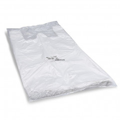Taška (HDPE) biela 30+18 x 55 cm `10kg` [100 ks]