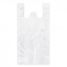 Taška (HDPE) extra-silná biela 30+20 x 60 cm `15kg` [50 ks]