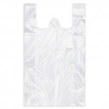 Taška (HDPE) extra-silná biela 40+20 x 60 cm `18kg` [50 ks]