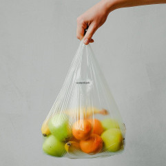 Taška (HDPE) v roli transparentná 22+11 x 45 cm `5kg` [200 ks]