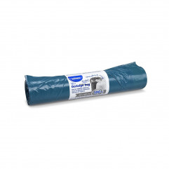 Vrece na odpadky (LDPE) zaťahovacie modré 70 x 100 cm 120L [10 ks]