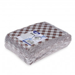 Papierové vrecko Karo 19 x 14 cm na burger/kebap [500 ks]