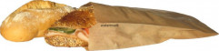 Papierové vrecko (PAP/PP) s okienkom 18+6 x 32 cm [1000 ks]