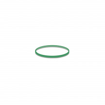 Gumičky zelené slabé (1 mm, Ø 4 cm) [1 kg]
