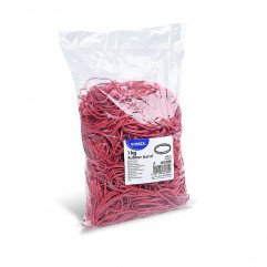Gumička silná červená 3mm Ø5cm [1 kg]