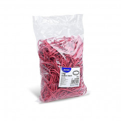 Gumička silná červená 4mm Ø8cm [1 kg]